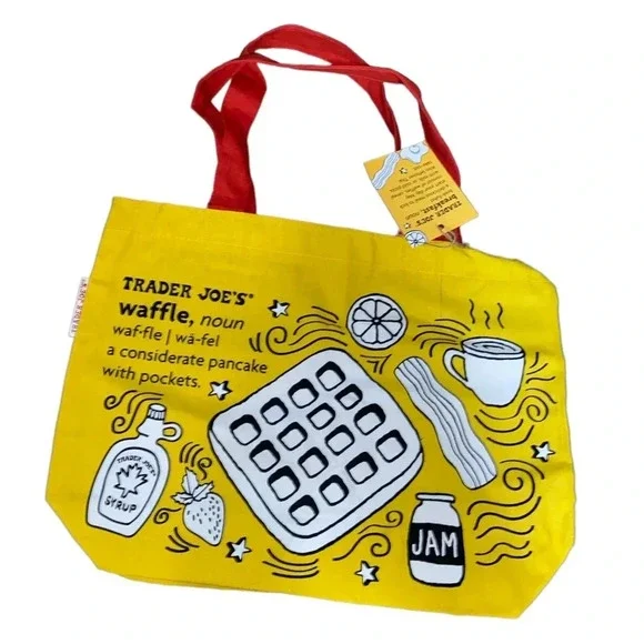 New Trader Joe’s Breakfast Tote Bag - Picture 2 of 2